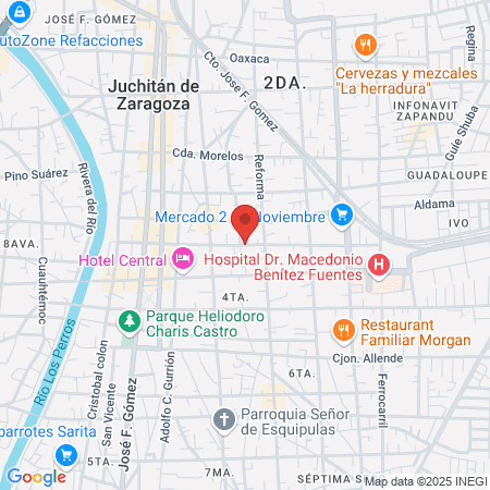 Sanatorio Cheguigo map