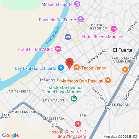 San José Dental map
