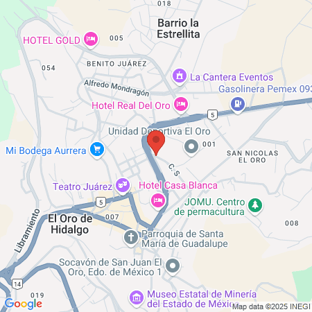 CENTRO MEDICO EL ORO map