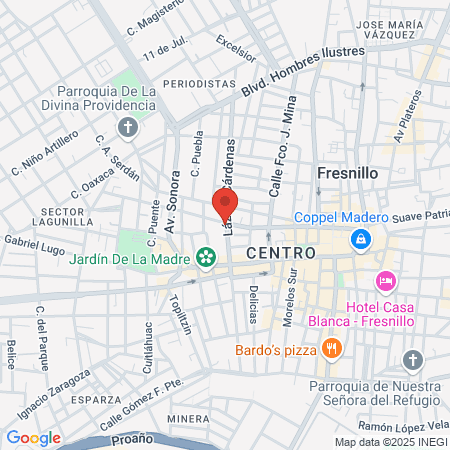 ANDRO`S BARBERIA map