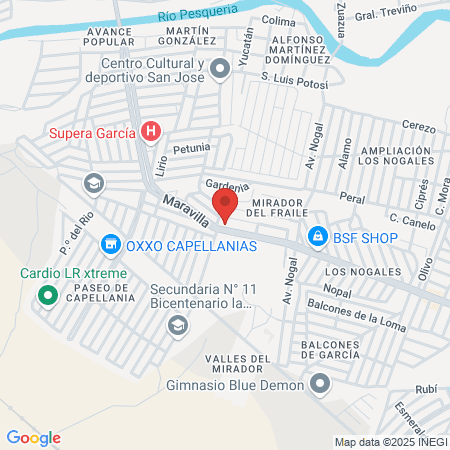 Podólogos Cruz Verde map