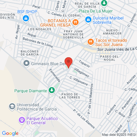 Centro Medico García map