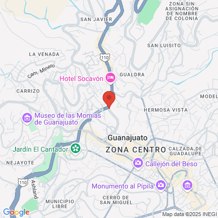 Doctor Darío Angeles Rodríguez map