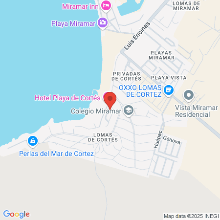 SPA HOLISTICO GUAYMAS map