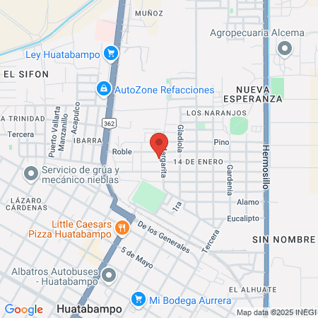 Bella beauty studio map