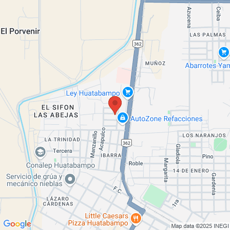 Zulema Guadalupe Avechuco Carrillo Urólogo map
