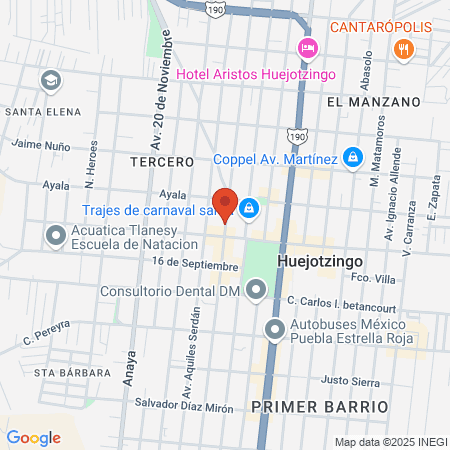 CEO-Clínica Dental Huejotzingo map