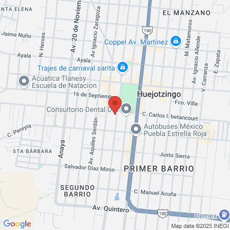 Doctor Méndez Sánchez Jaime map