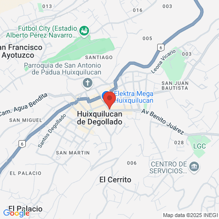 Salón de belleza Stylos M&D map