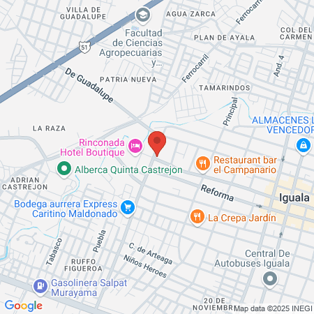Dental Las Palmas map