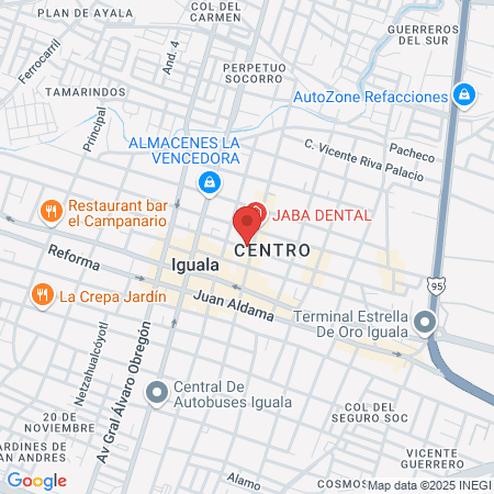 Medico Internista DR.OBREGON map