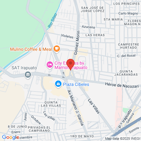 Barberia El Afro map