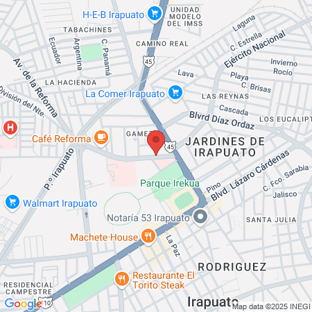 Clínica Hospital Vida map