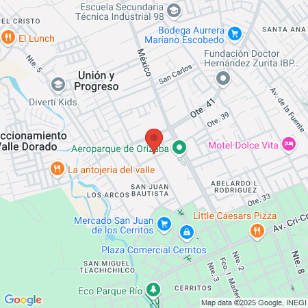 Dr. José Sergio Camacho Hernández map