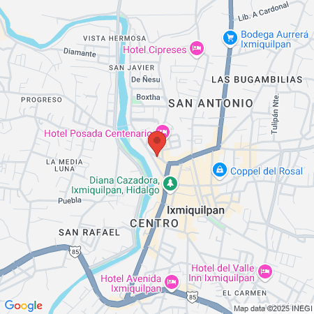 TIME temazcal & spa map