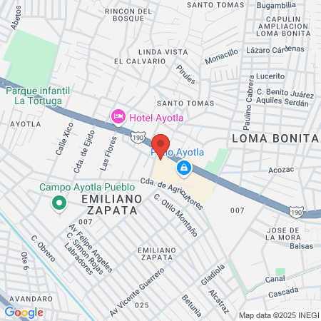 Smart Fit Patio Ayotla map