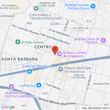 Consultorio pediátrico map