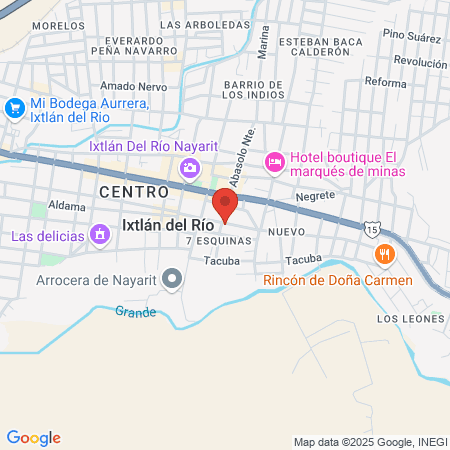 Estética Xochilt map