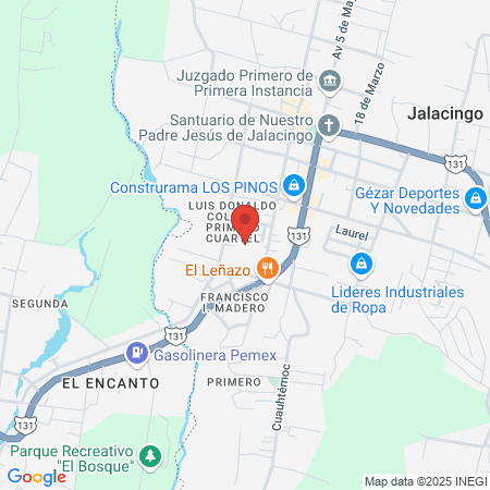 Consultorio Dr. Juan Ceja González map