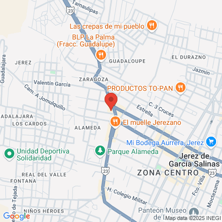 Barber Shop El Capitan map