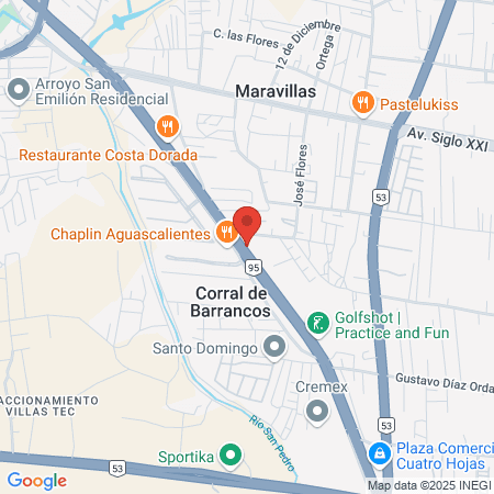 ARTÉS Cirugía Maxilofacial & ATM Aguascalientes map