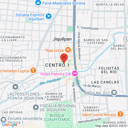 José Cervantes Bautista map