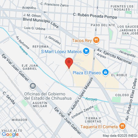 The Gym Co. (Rio Grande Mall) map