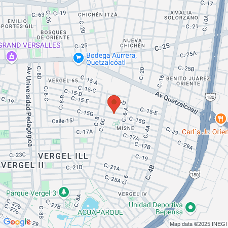 Medica Dental Peten Kukulkan map