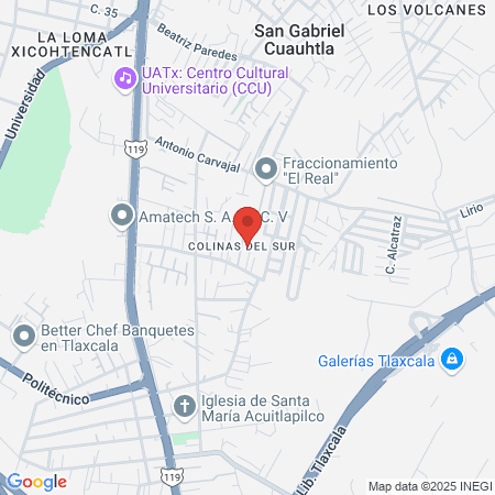 Cueva del Coyote map