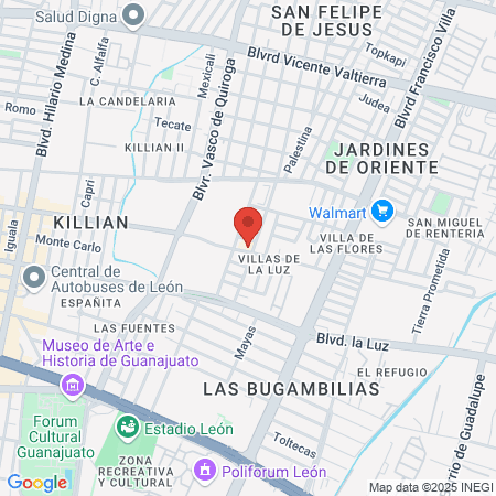 Hospital La Luz S.A. de C.V. map