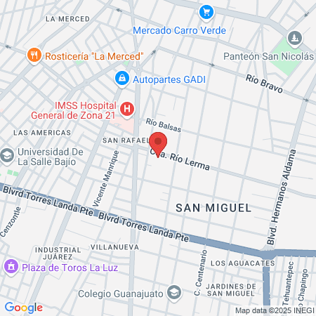 CoClinic Martinica map