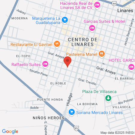 Boston Barber & Salón map