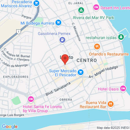 Dr. Manuel Manríquez map