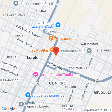 Dental Velásquez map