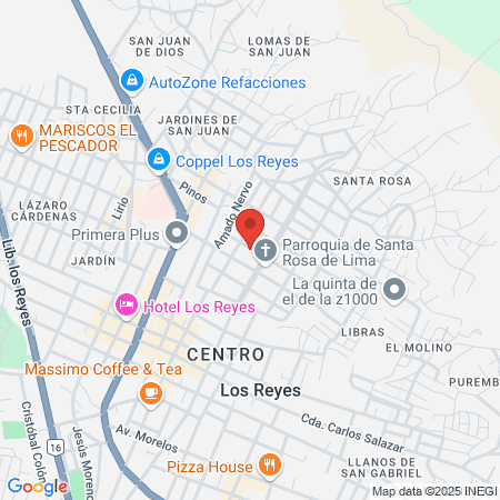 Sala de belleza Tatis Gamisa map