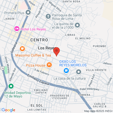 Baykini depilacion Los Reyes map