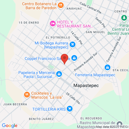 Centro de rehabilitación map