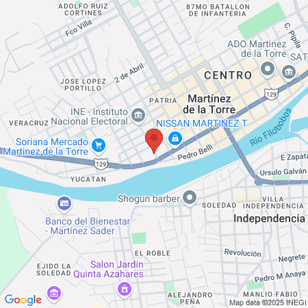 "La Antigua" BarberShop 1997 map