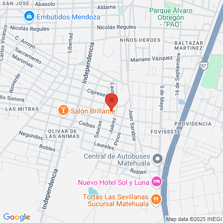 Juridicción Sanitaria map