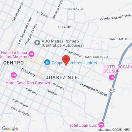 Dr. Carlos Arturo Díaz León map