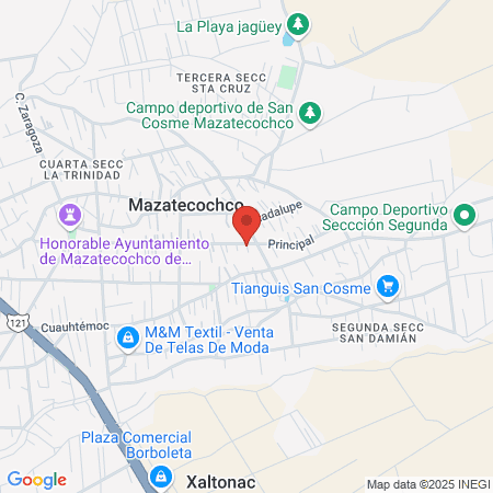 Nutrióloga Ely Rojas Mena map