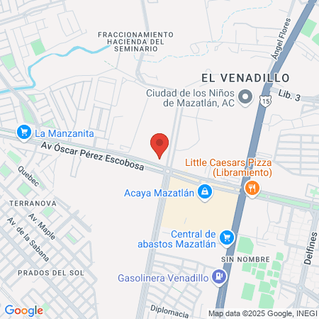 Project Gym-Gimnasio map