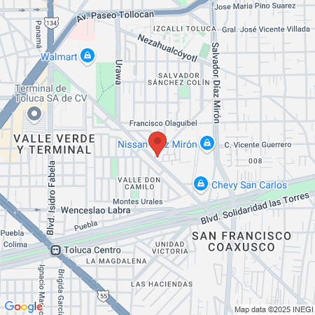 Gofer Office Dent map