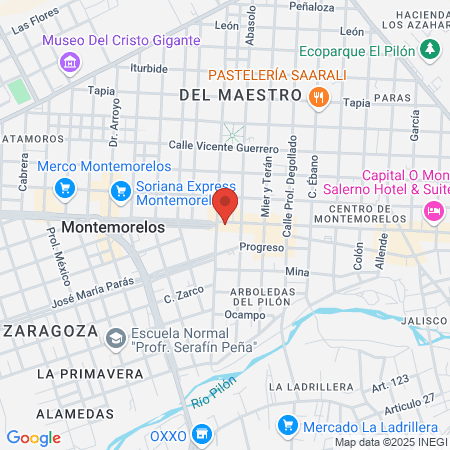 Gimnasio map