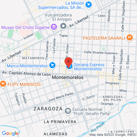 Odontopediatra Mónica Estrada map