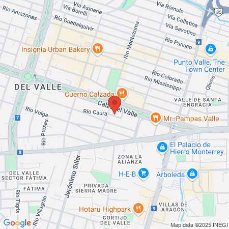 The New Black / Beauty Lab. Barrio Antiguo map