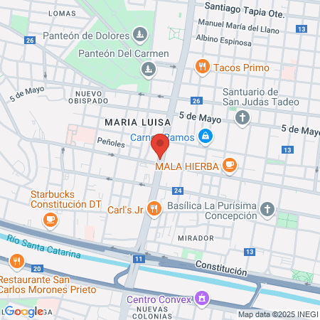 Sofia Ahedo Peluquería map