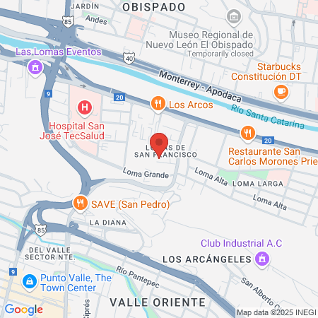 3cientos Sport Care map