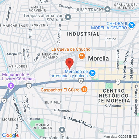 Cromina Dermatología map