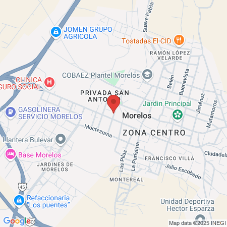 Barberia Central map